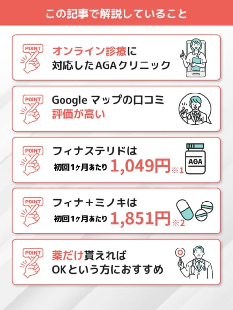 この記事で紹介しているクリニックフォアのこと