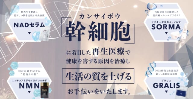 エビスノブクリニックの公式HP