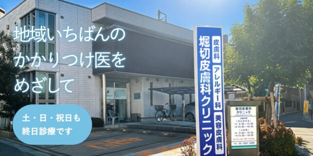 堀切皮膚科クリニックの公式HP