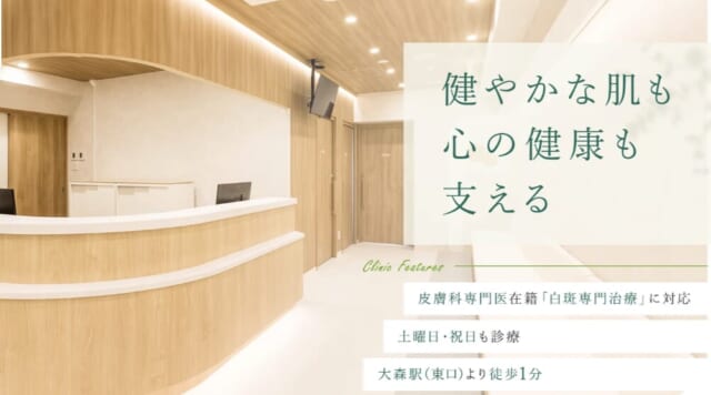 大森駅前皮膚科の公式HP