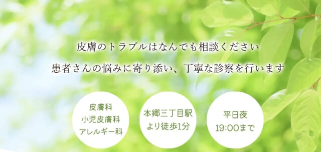 やおさか皮フ科クリニックの公式HP