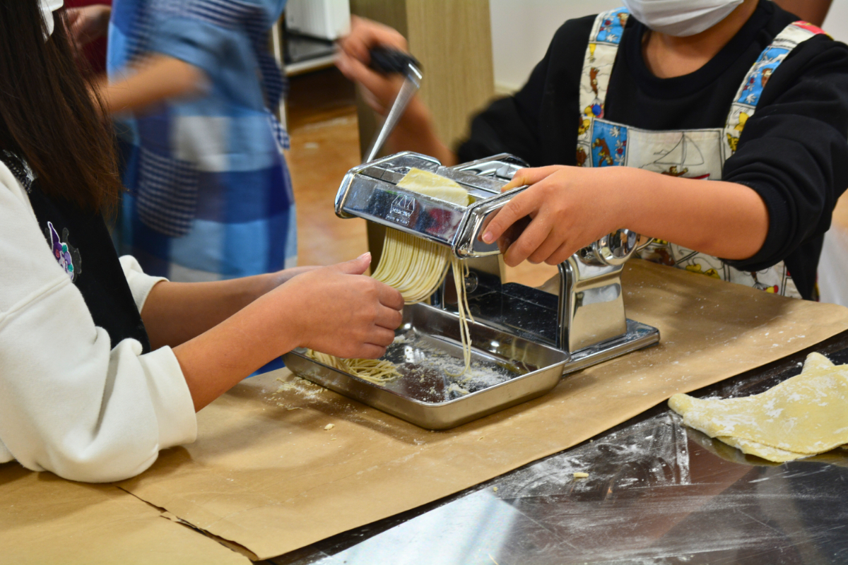 均等に揃えられた麺